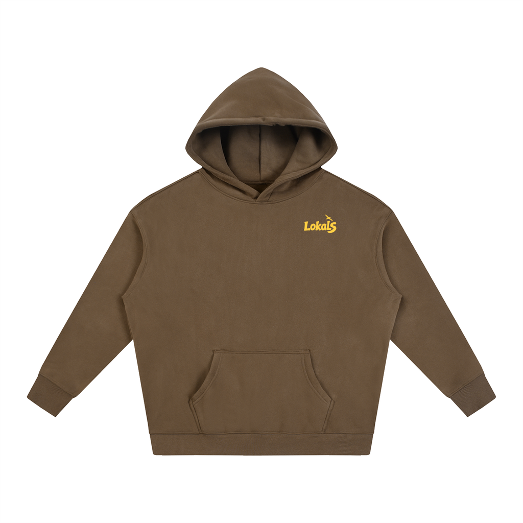 Snapper Rocks / Oversize Fleeced Hoodie