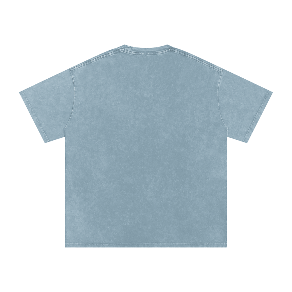 Snapper Rocks - Snow Washed Oversized 100% Cotton T-Shirt