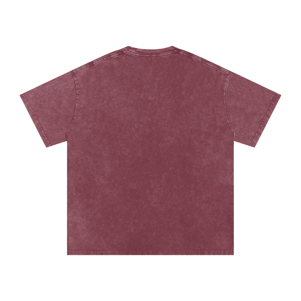 Snapper Rocks - Snow Washed Oversized 100% Cotton T-Shirt