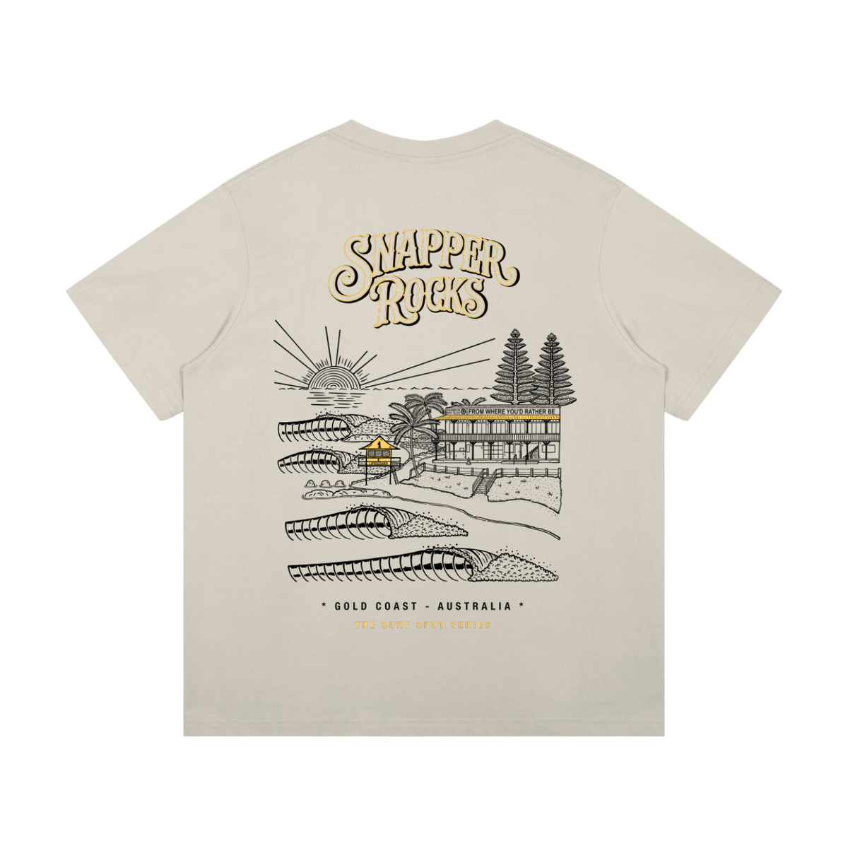 Snapper Rocks - 100% Cotton T-Shirt