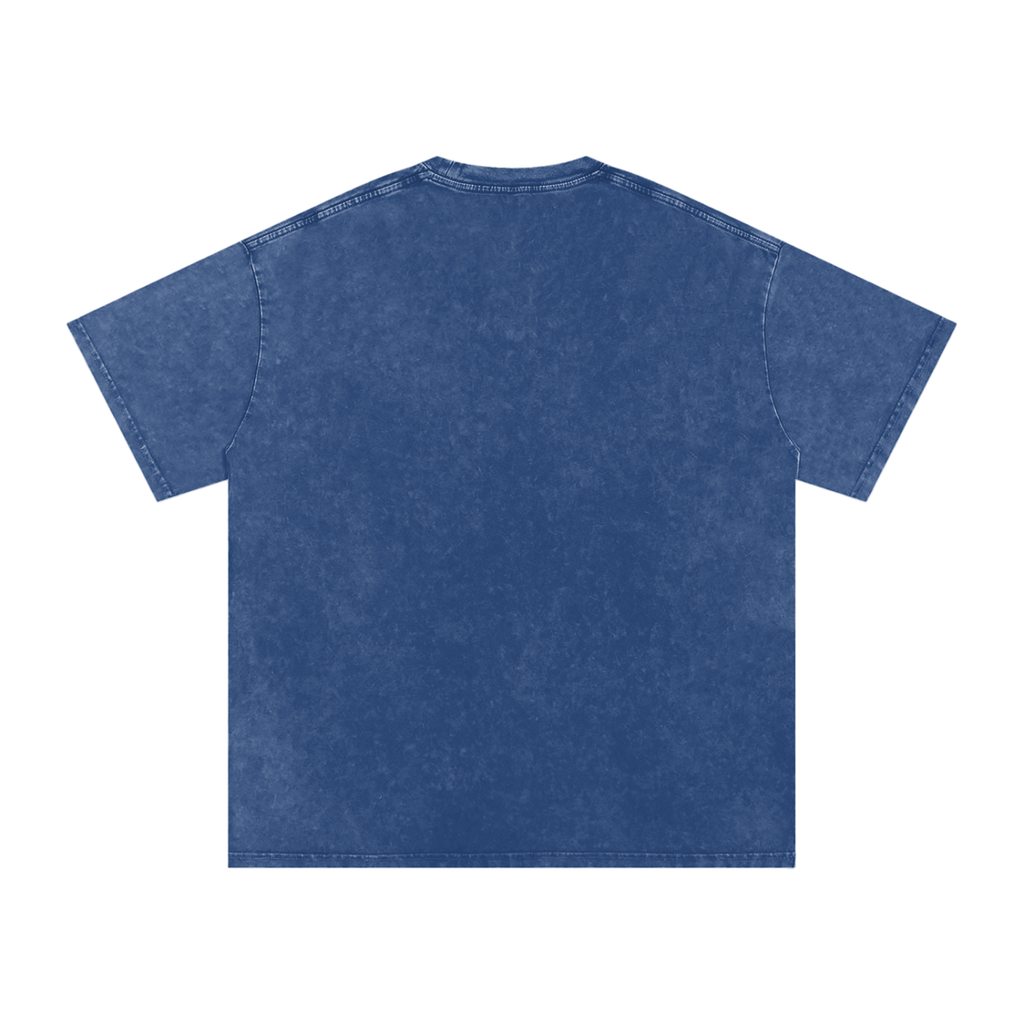 Snapper Rocks - Snow Washed Oversized 100% Cotton T-Shirt