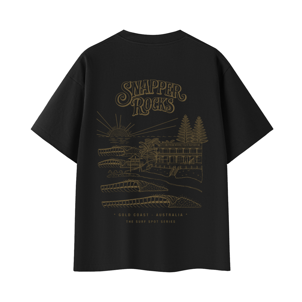 Snapper Rocks / Essential Cotton T-Shirt