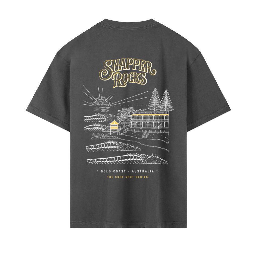 Snapper Rocks YW / Heavyweight Drop Shoulder Cotton T-Shirt