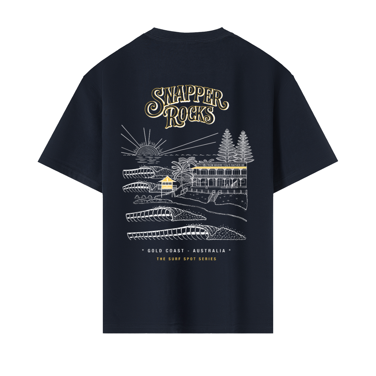 Snapper Rocks YW / Heavyweight Drop Shoulder Cotton T-Shirt