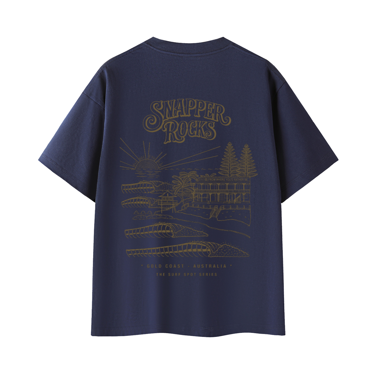 Snapper Rocks / Essential Cotton T-Shirt