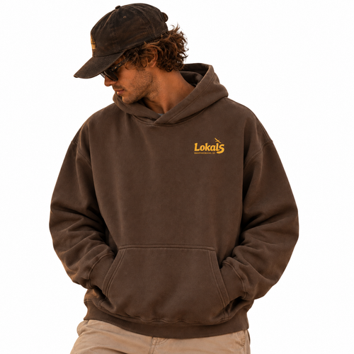 Snapper Rocks / Oversize Fleeced Hoodie