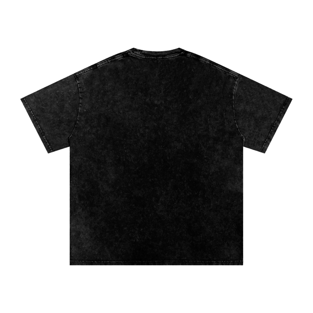 Snapper Rocks - Snow Washed Oversized 100% Cotton T-Shirt