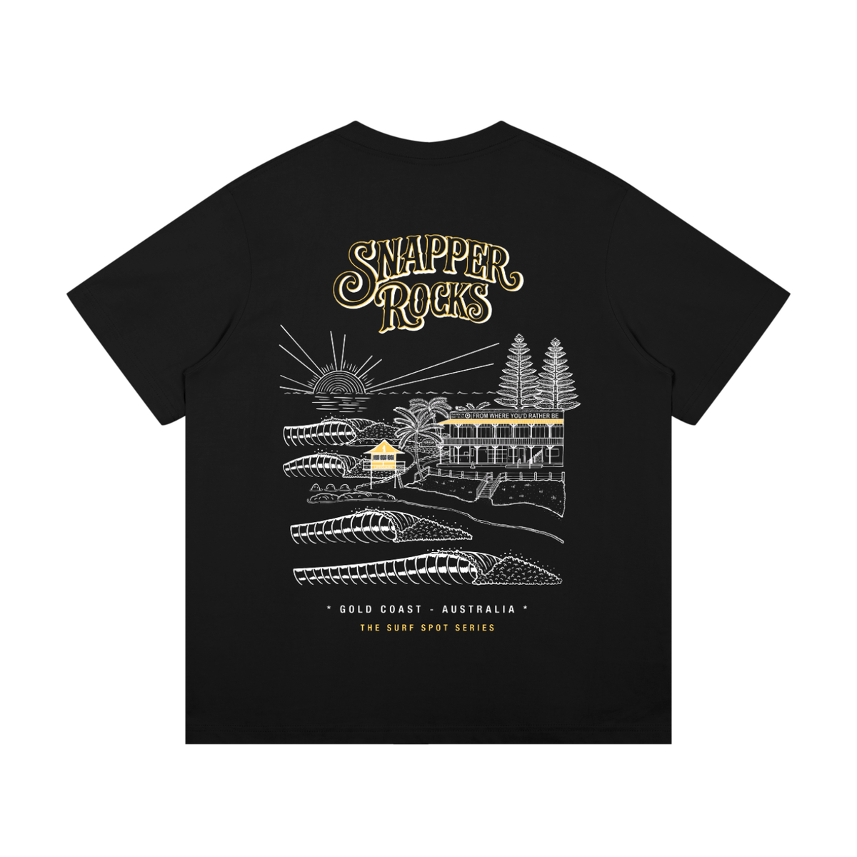Snapper Rocks - 100% Cotton T-Shirt